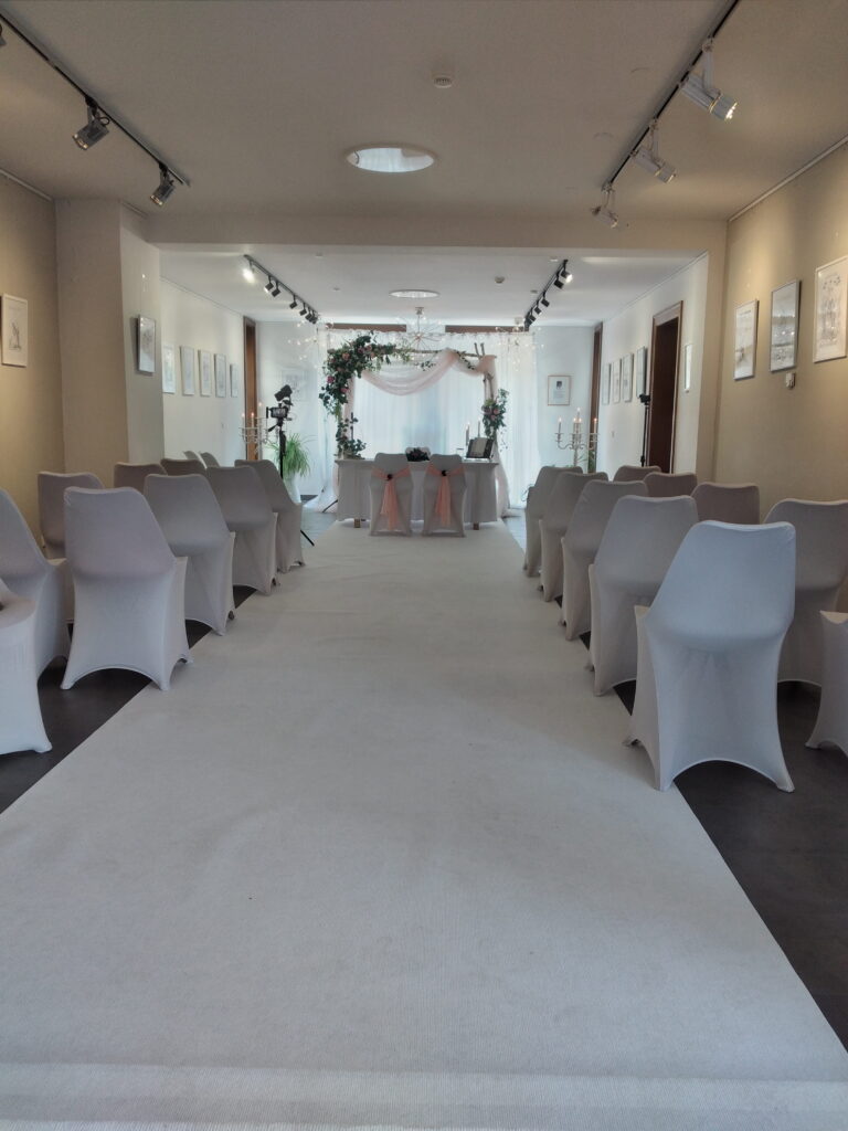 Heiraten in der Galerie