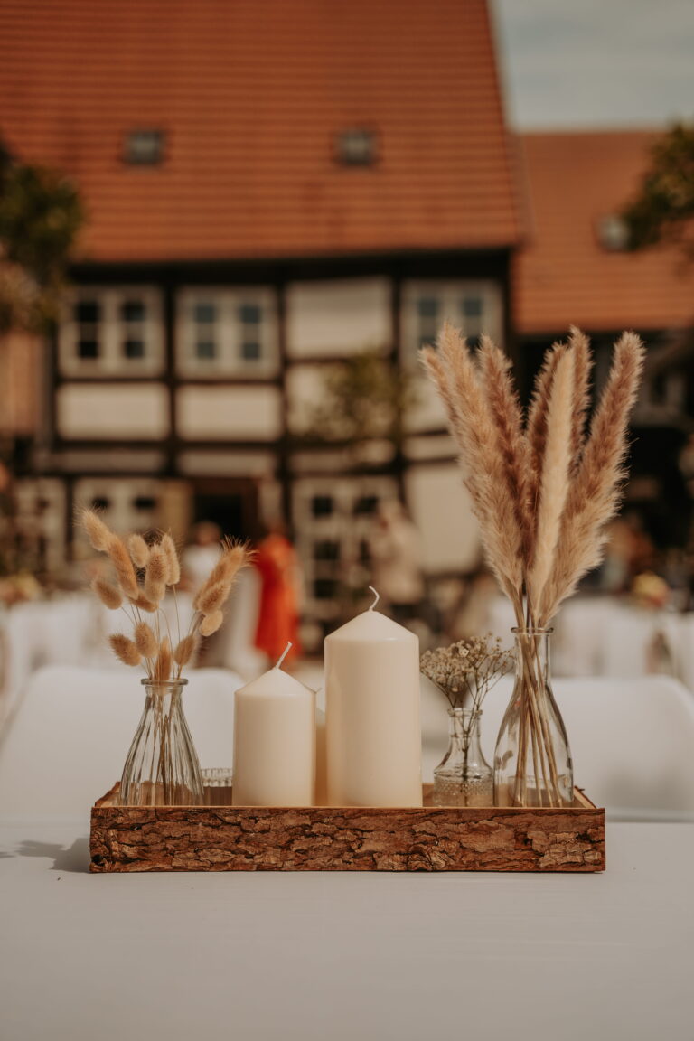 Heiraten im Innenhof